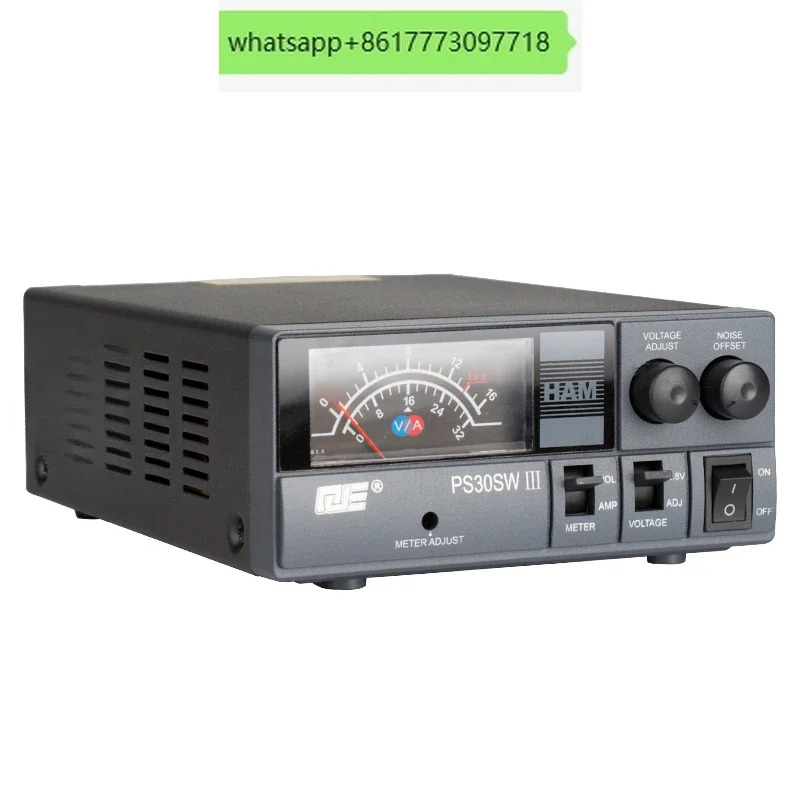 Jingjin 대 PS30SWIII 차량 기지국 DC 안정화 통신 스위칭 전원공급장치 13.8V 30A