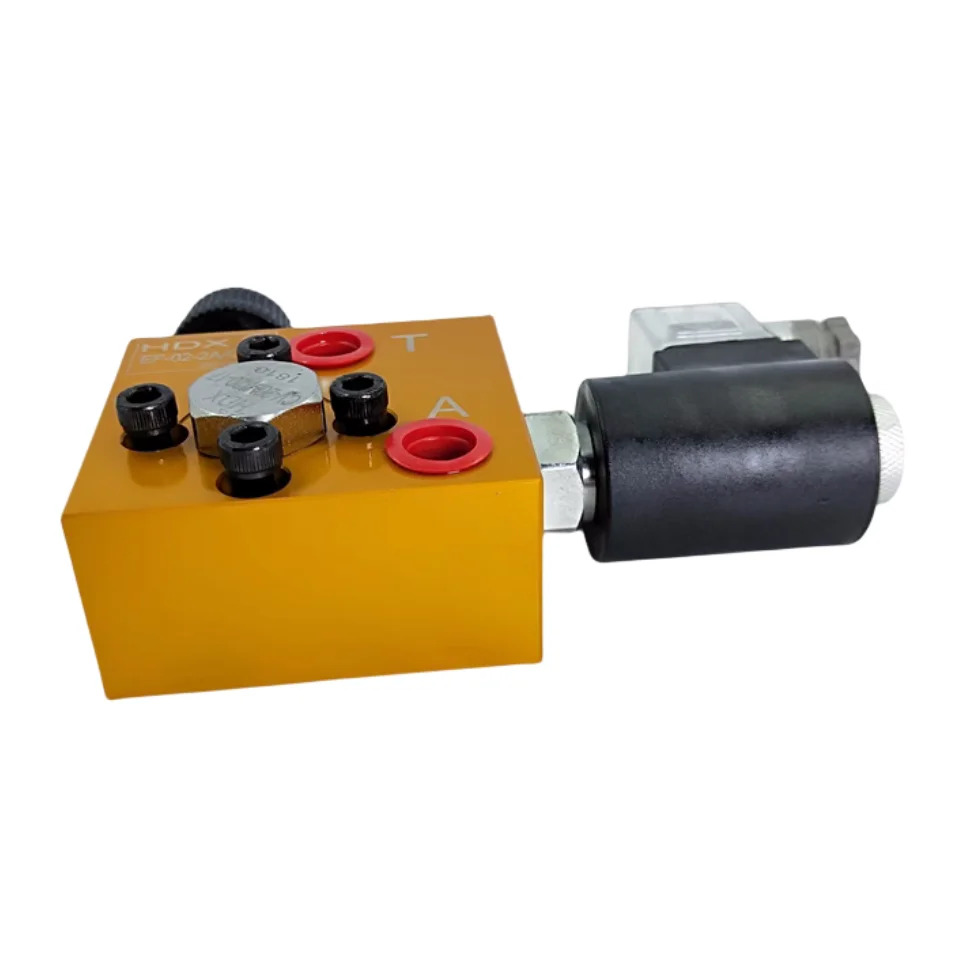 HDX EF 시리즈 유압 밸브 EF-02-01 24V 220V 리프트 Va-lve