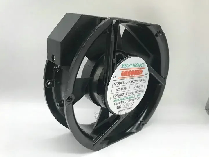 메카트로닉스UF15KC12 BTH 172mm 17cm AC 115V 39/38W 17251 산업축 케이스 냉각팬