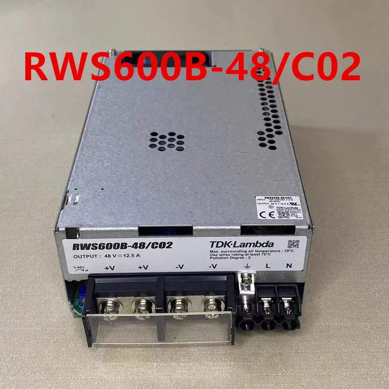 TDK-LAMBDA 48V12.5A 600W 전원공급장치 RWS600B-48/C02 RWS600B-48C02 RWS600B-48 C02 새 원본