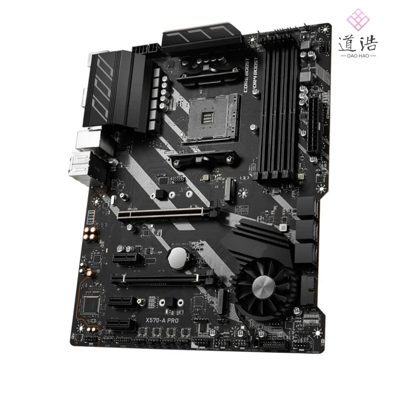 X570-A PRO 마더보드128GB M.2 HDMI 소켓 AM4 DDR4 X570 메인보드 완전 작동 리퍼