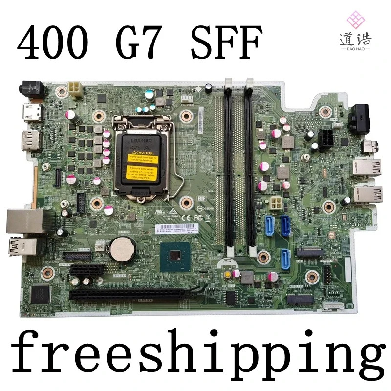 M12709-001 hp호환 ProDesk 400 G7 SFF 마더보드 L76454-001 L76448-001 M12709-601 LGA 1151 Q470 메인보드 완전 작동 리