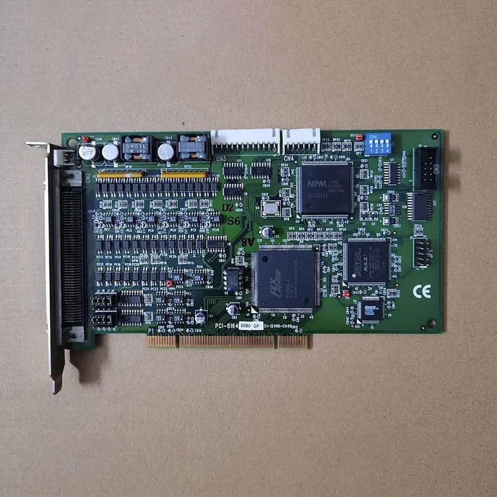 ADLINK PCI-8164 4축 스테퍼 서보 모션 제어51-12406-0A40 스텝