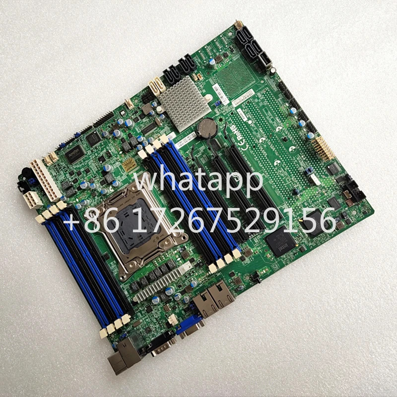 Supermicro X9SRI-F단일 채널 서버 마더보드 LGA2011 지원 E5-1600