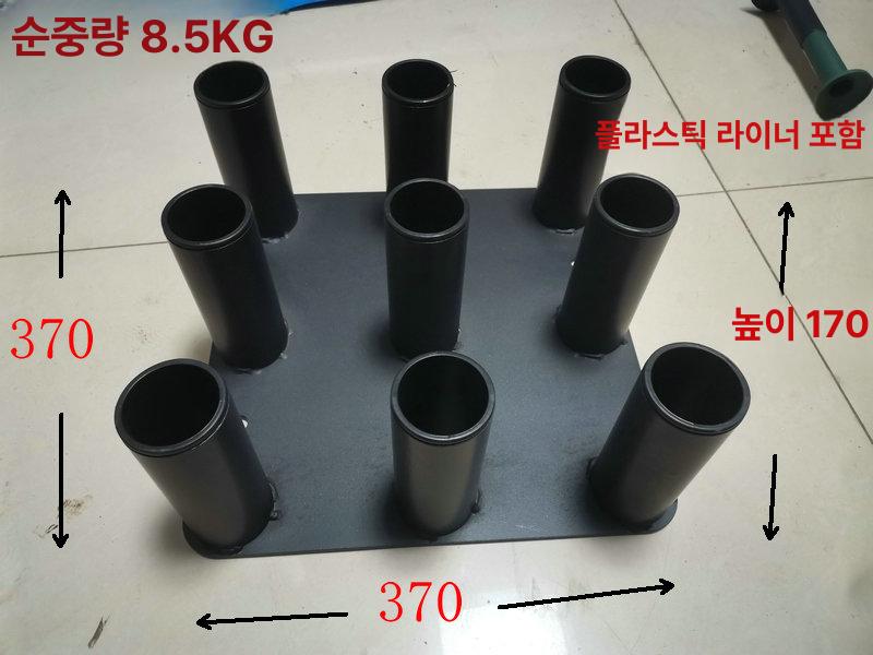 벨트 거치대 걸이 다용도 걸이대 헬스장 벨트거치대 행거 L자형 XINOS 로고 실리콘패드포함 - 상세 이미지 4