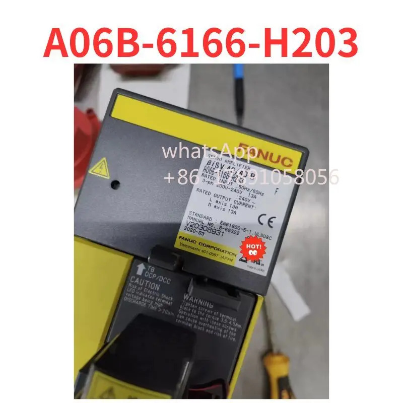 A06B-6166-H203 서보 드라이버 리퍼 완료