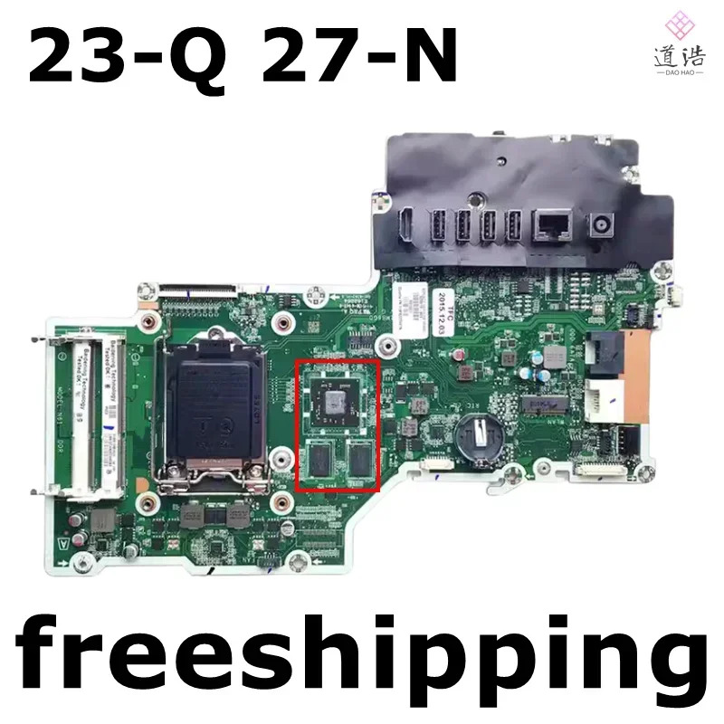 799346 -003 hp호환 Pilion 23-Q 27-N TPC-Q017-23 AIO 마더보드 DA0N61MB6G0 DDR3 메인보드 완전 작동 리퍼