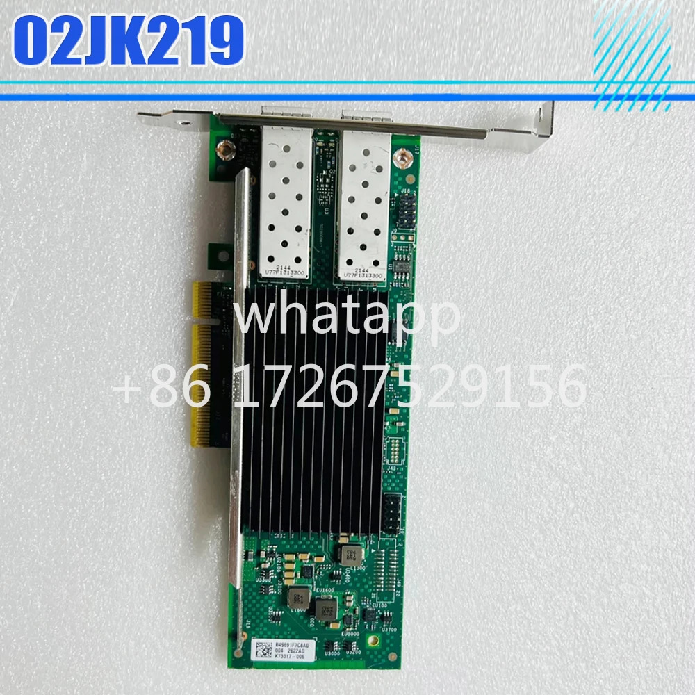 intel호환 E810-XXVDA2 25G 듀얼 포트기가비트 광섬유 네트워크 카드 지원 RDMA 02JK219 2JK219