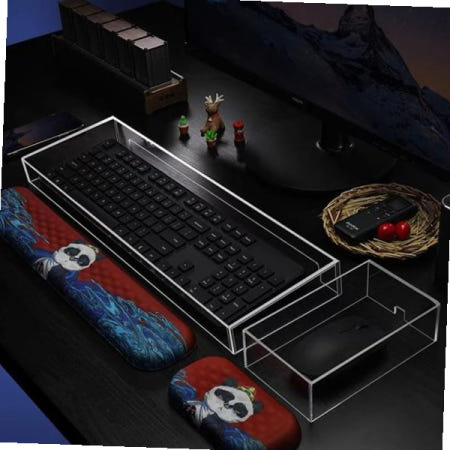 키보드수납함 아크릴 키보드 덮개 케이스 커버 보관함 방진 대형