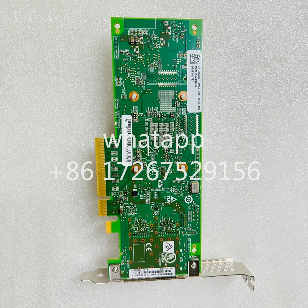 Qlogic QLE2740-DEL 32GB FC PCIe 단일 포트 HBA 광섬유 카드 0JV783용
