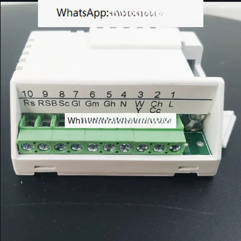 T6800H2WN T6800V2WN 팬 코일 장치 제어 LCD 2개튜브 온도 조절기
