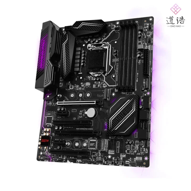B250 GNG PRO CARBON 마더보드64GB LGA 1151 DDR4 메인보드 완전 작동 리퍼