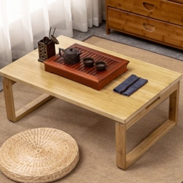 다용도 대나무 접이식 좌식 테이블 원목 대나무 좌식 테이블 밥상