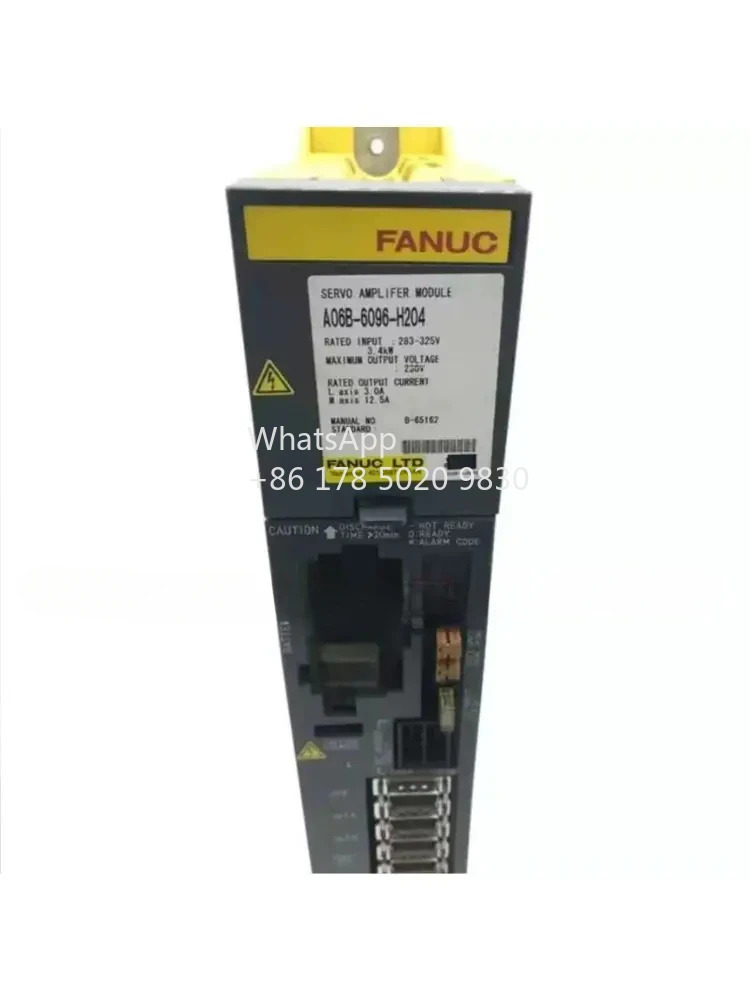 A06B-6096-H204 리퍼 드라이브 작동 기능 OK