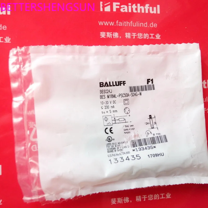유도 센서 BES M18ML-PSC50A-S04G-W Bes02kj