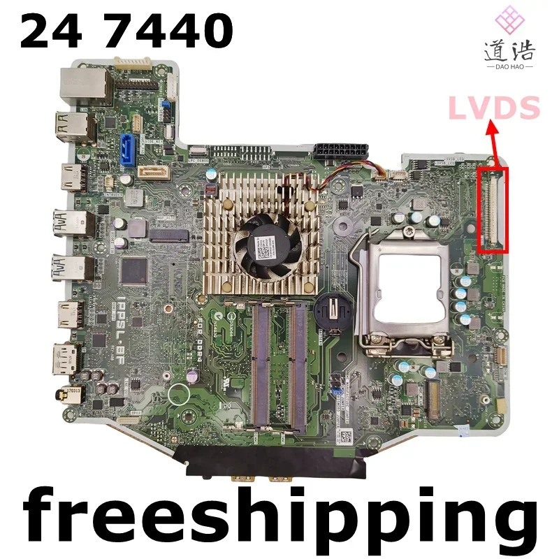 Dell Optiplex 24 7440 AIO 마더보드CN-0K06NC IPPSL-BF 0K06NC K06NC LGA 1151 DDR4 메인보드 완전 작동 리퍼