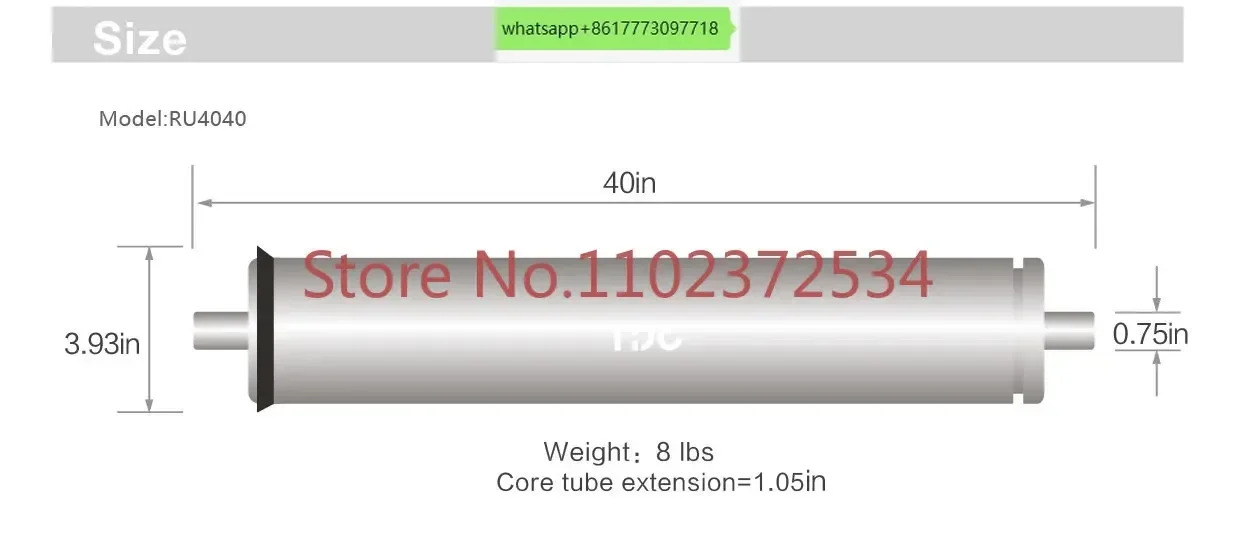 HJC 기수 4021/8040/4040 RO 멤브레RU4040 150psi 산업2800gpd 멤브레인