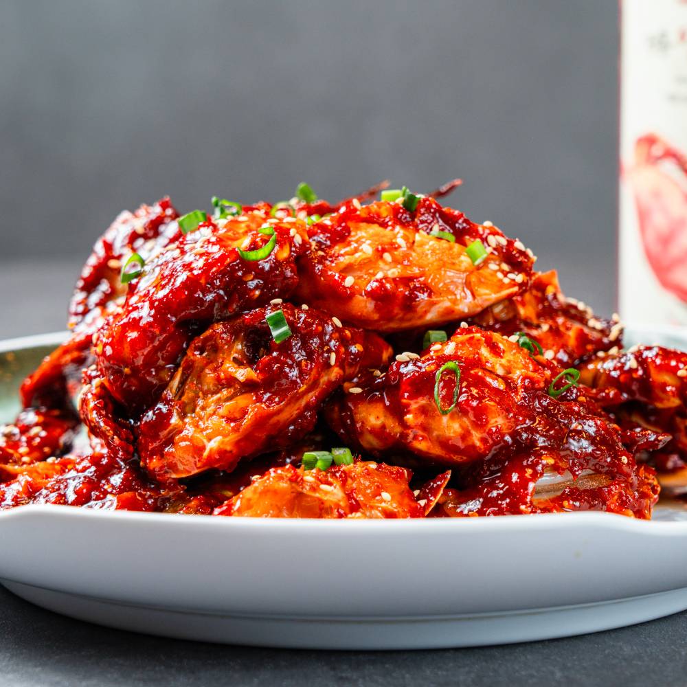 월정식품점 꽃게장 무침 밥도둑 국내산 양념게장 1.2kg - 상세 이미지 3