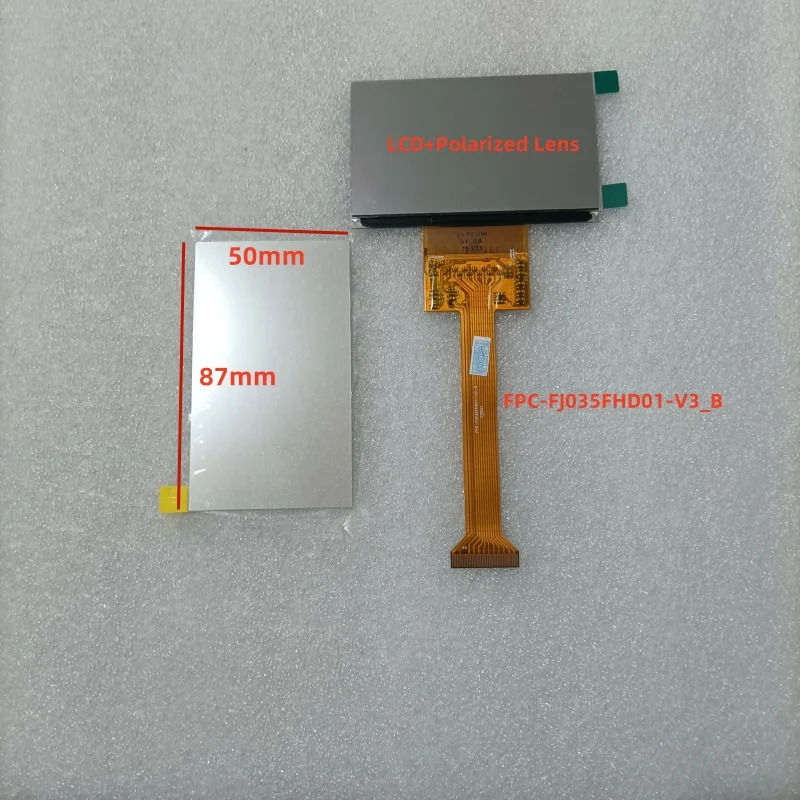 HY350 HY320 HY300 프로젝터 FOG FPC-FJ035FHD01-V3-B FPC-FJ035FHD05-V2B 편광판 Lcd 디스플레이 화면 액세서리