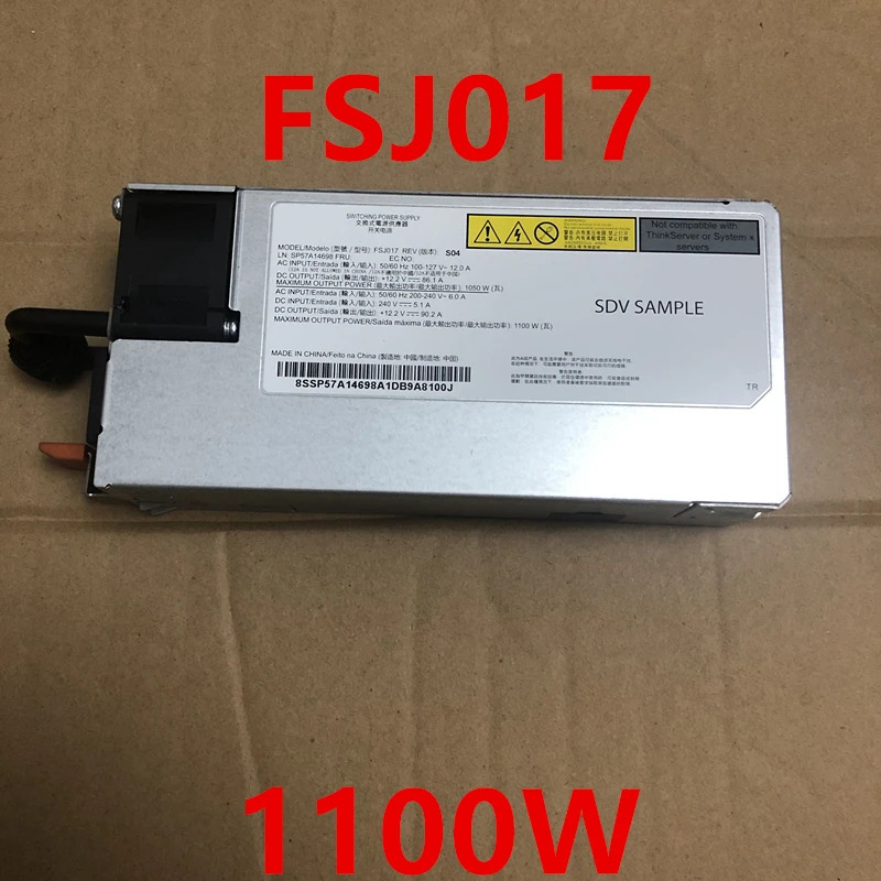 Acbel 12.2V90.2A 1100W 전원공급장치 FSJ017 SP57A14698거새 원본 PSU