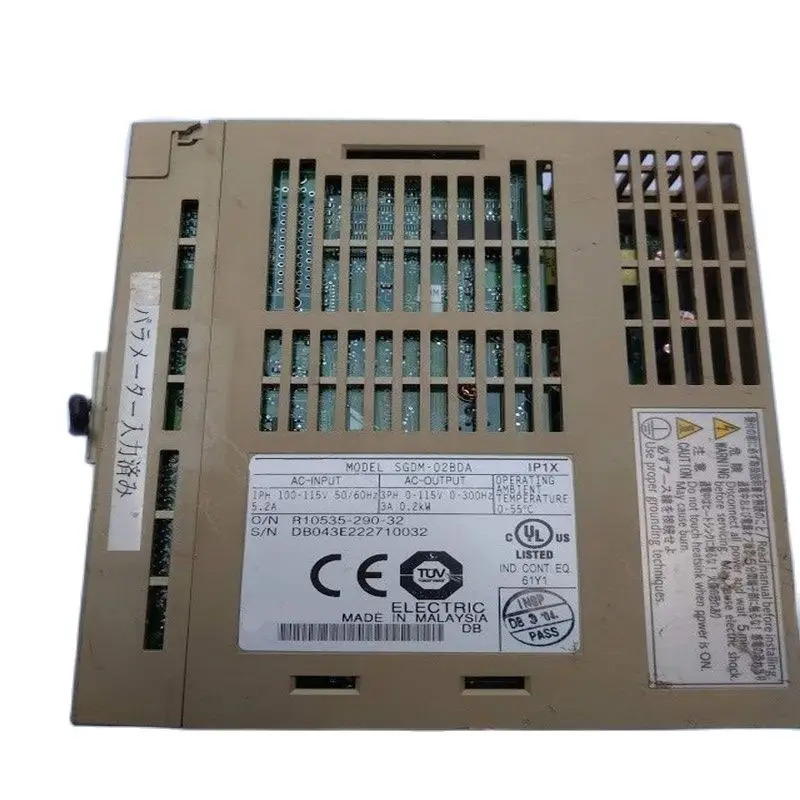 서보 드라이브 SGDM-02BDA 상태