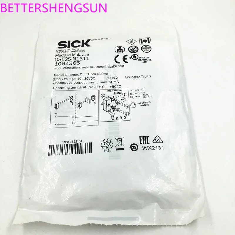GSE2S-N1311 광전스위치 센서 1064365 신 오리지널