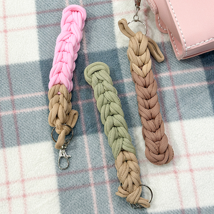친구사랑 우정 막대과자 짝꿍 양말목 만들기 DIY - 상세 이미지 3