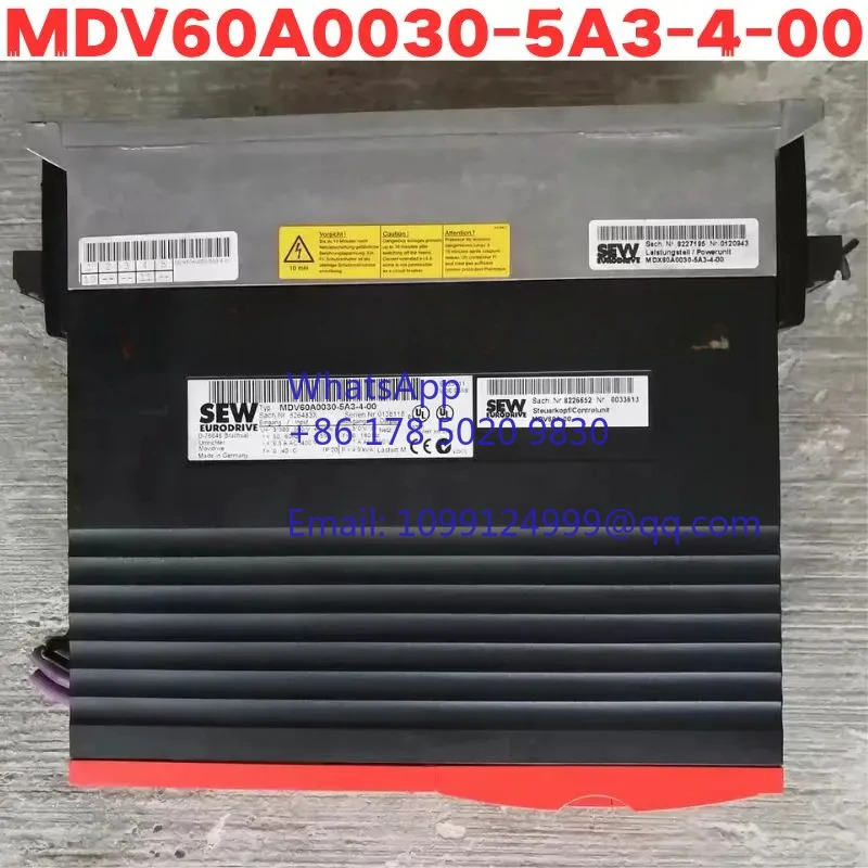 리퍼 주파수 변환기 MDV60A0030-5A3-4-00 정상 기능 완료 OK