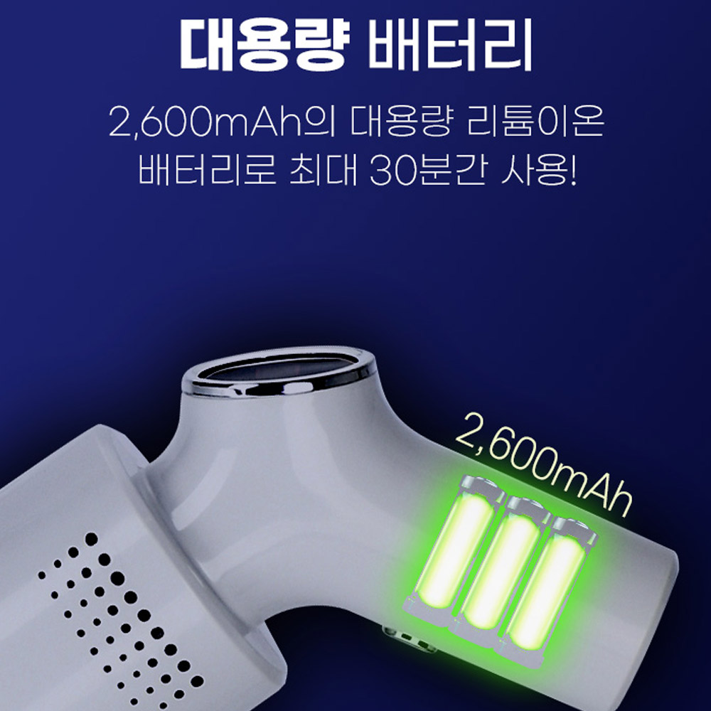 신일 초경량 1.3kg 핸디 스틱형 무선 진공 청소기 LED조명 C타입 충전 - 상세 이미지 3