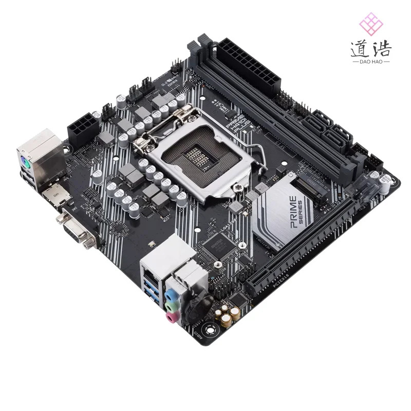 PRIME H410I-PLUS 마더보드64GB HDMI M.2 LGA 1200 DDR4 Mini-ITX H410 메인보드 완전 작동 리퍼