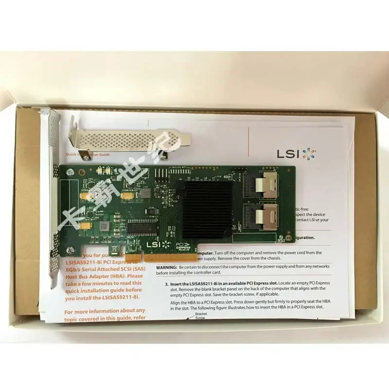 LSI/SAS/9211-8i 2008 6GB 8 포트 Hba 카드 확장 어레이