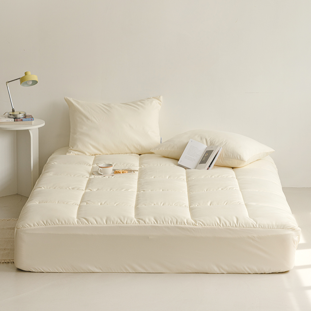 포근 누빔 매트리스커버 침대 두꺼운 5cm 두께 토퍼 밴드형 커버SS