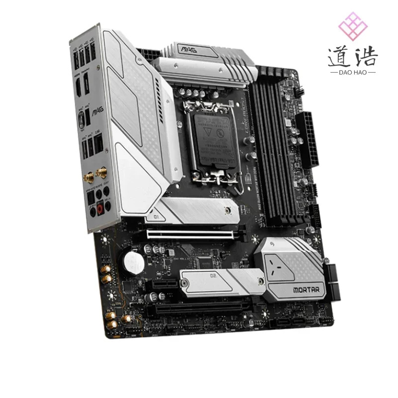 MAG B660M 모르타르 WIFI DDR4 마더보드 128GB M.2 HDMI LGA 1700 마이크로 B660 메인보드 완전 작동 리퍼