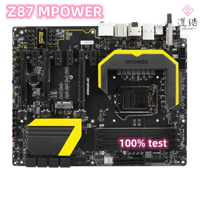 Z87 MPOWER 마더보드32GB LGA 1150 DDR3 메인보드 완전 작동 리퍼