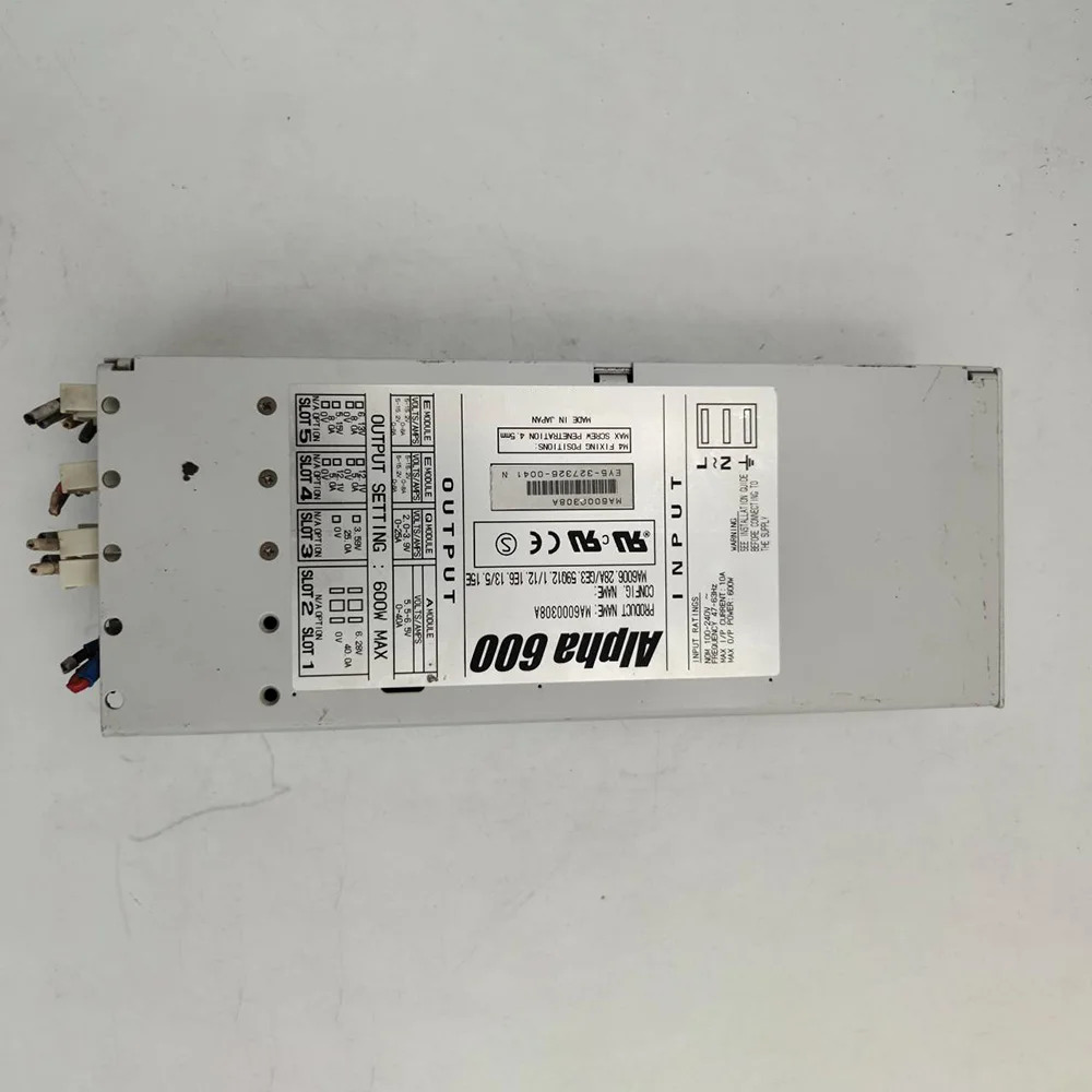 완전히 리퍼된 전원공급장치 TDK-LAMBDA 모듈형 Alpha 600 MA 6000308 A