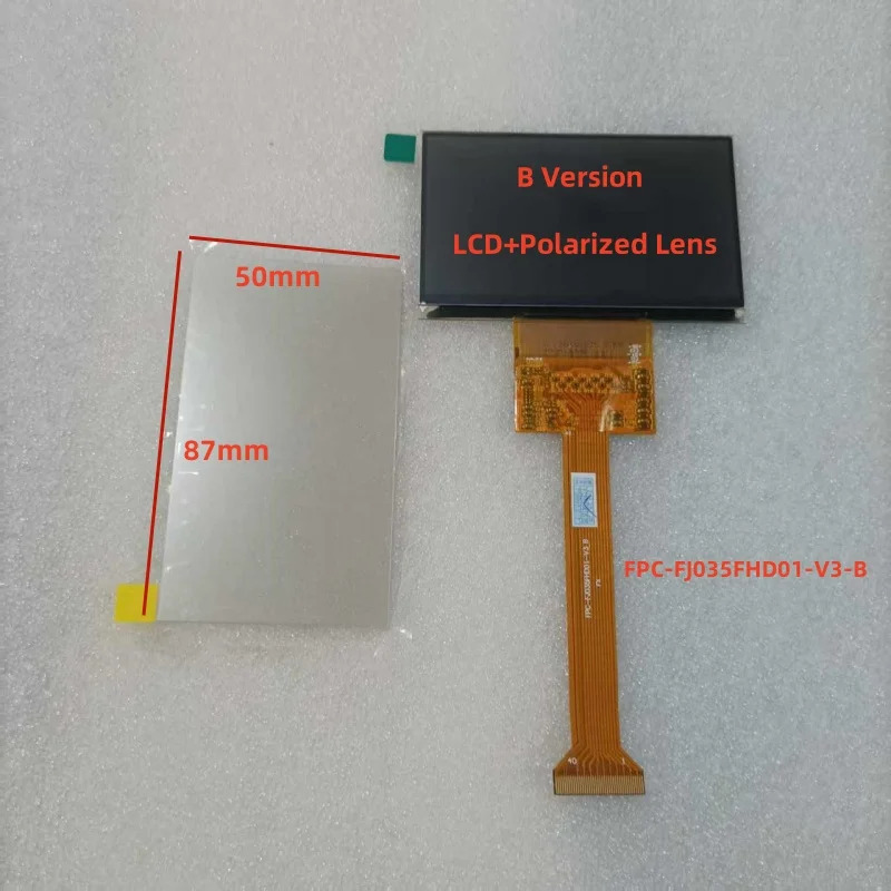 HY350 HY320 HY300 프로젝터 FOG FPC-FJ035FHD01-V3-B FPC-FJ035FHD05-V2B 편광판 Lcd 디스플레이 화면 액세서리