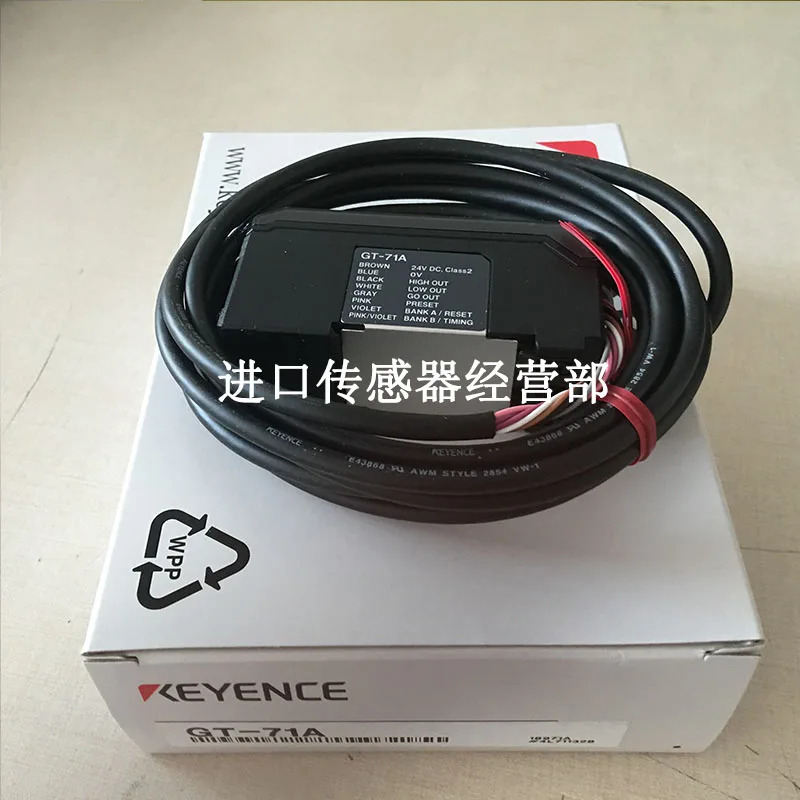 원본 일본 KEYENCE -71A 변위센서 거짓 1개 페널티 10개