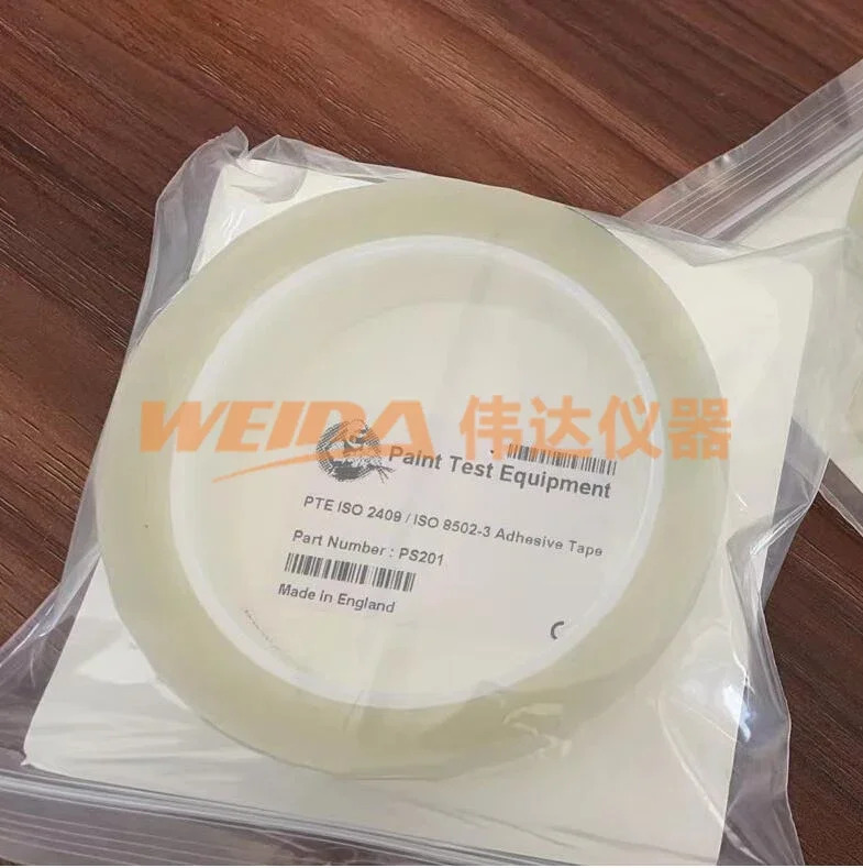 S201 먼지 리퍼 테이프는 ISO8502-3 표준 표면 청결도 테이프를 충족