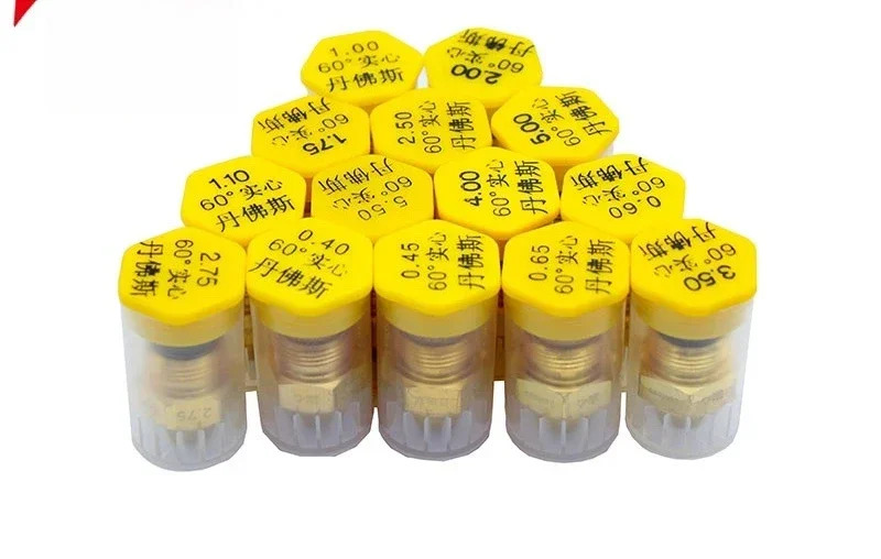 5 PCS Dan-fo-ss 인젝터 메탄올 버너 식물성 기름 노즐 황동 분무