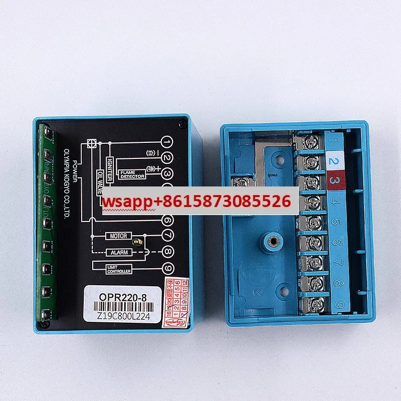 1개 일본 버너 제어 상프로그래머 전원 스위치 OPR220-8/OPR220-1