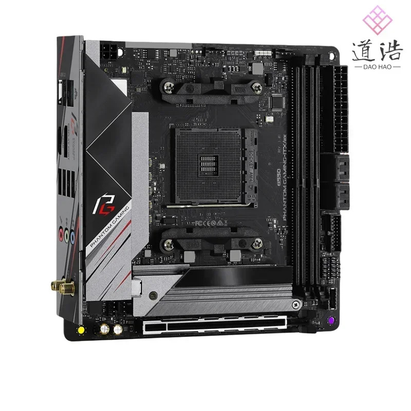 ASRock호환 B550 PHANTOM GNG-ITX/AX 마더보드 64GB M.2 소켓 AM4 DDR4 메인보드 완전 작동 리퍼