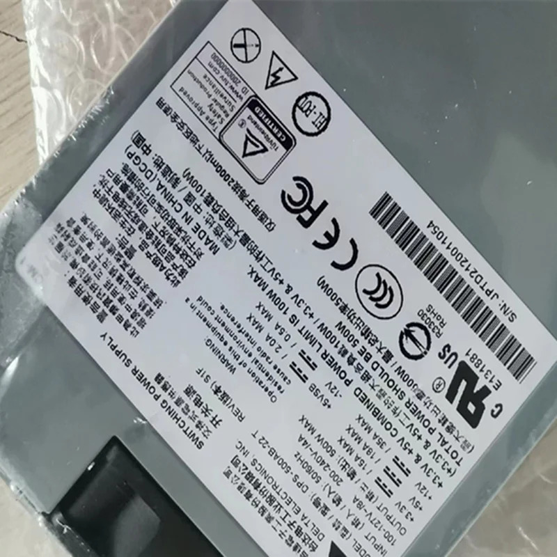 델타 500W 전원공급장치 DPS-500AB-22 T DPS-500AB-22T새 원본 PSU