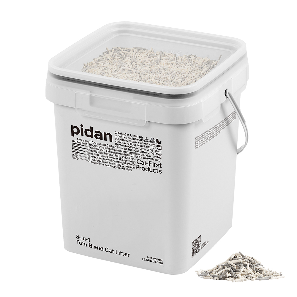 페페 피단 스페셜 블랜딩 3 in 1 (두부 + 벤토 + 활성탄) 고양이 모래 2종 (5.2kg, 11.6kg) - 상세 이미지 2
