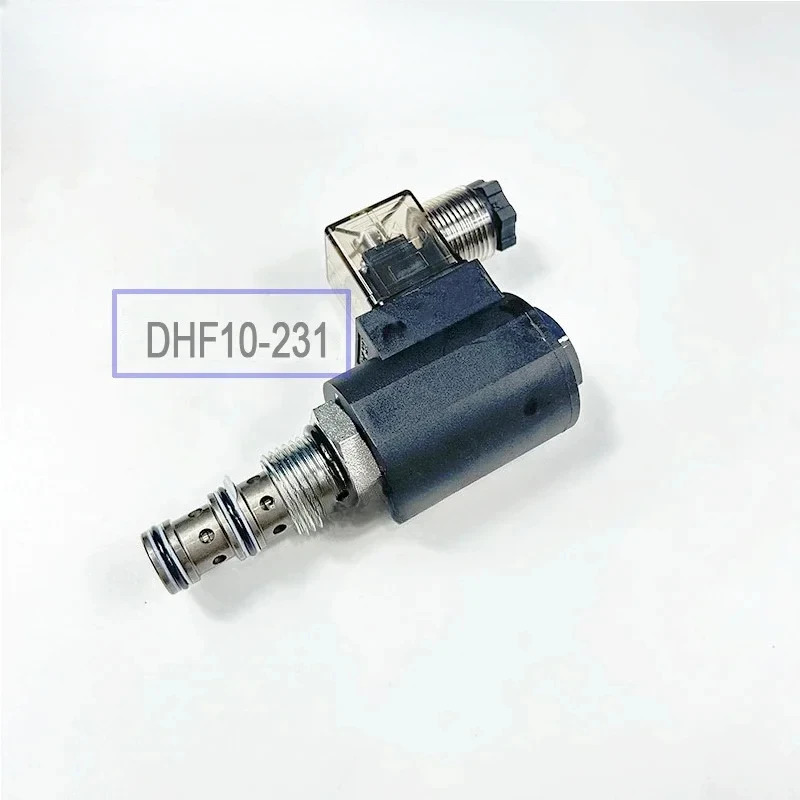 DHF10-231 2위치 3방향 나사형 플매트 카펫 러그밸브 전자기 방향 유압 밸브 SV2-10-3