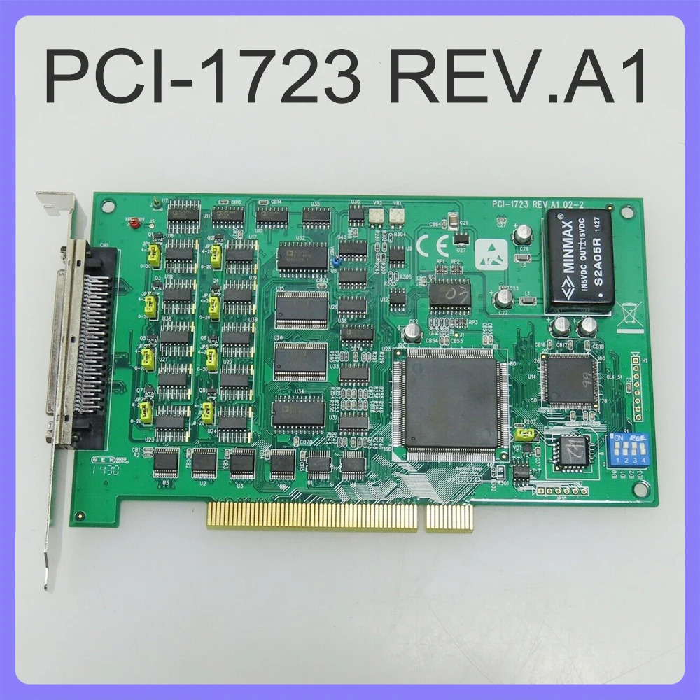 16비트 8방향 아날로그 출력 카드 데이터 캡처 DA 카드Advantech PCI-1723 REV.A1용