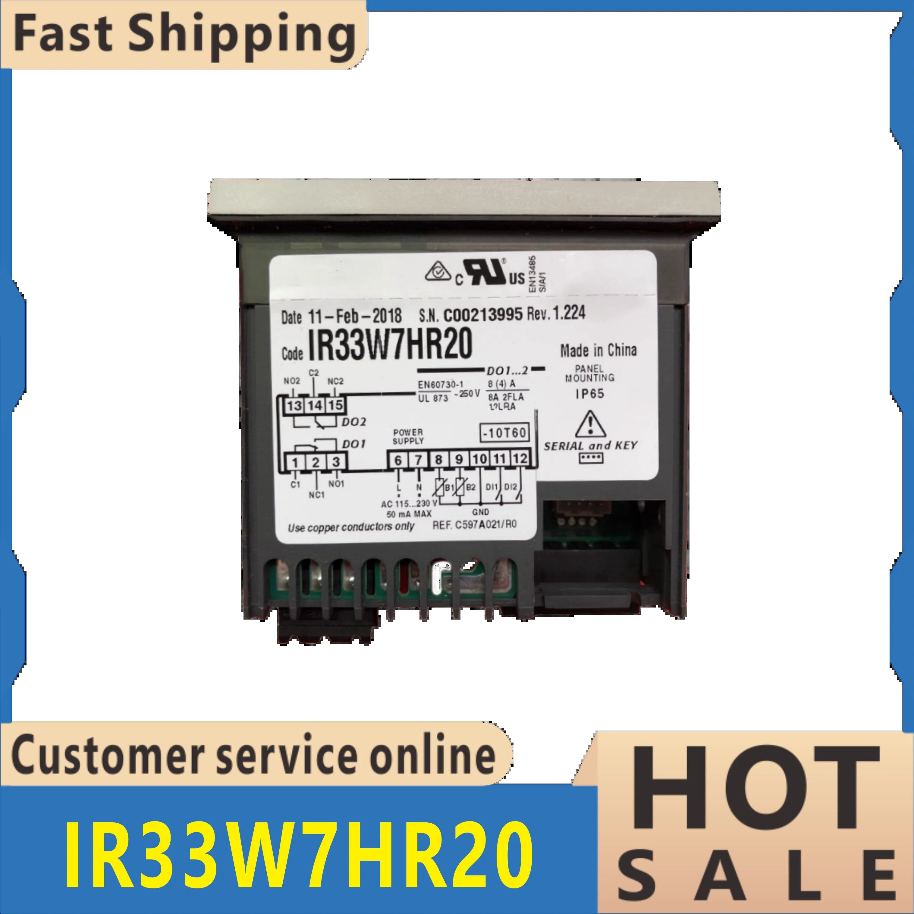 새 IR33W7HR20 온도 컨트롤러