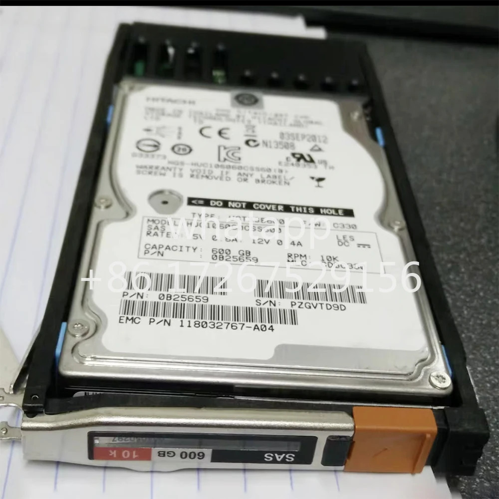 AL13SXB600N 005050297 118000382 -07 EMC하드 600G 2.510K SAS HDD