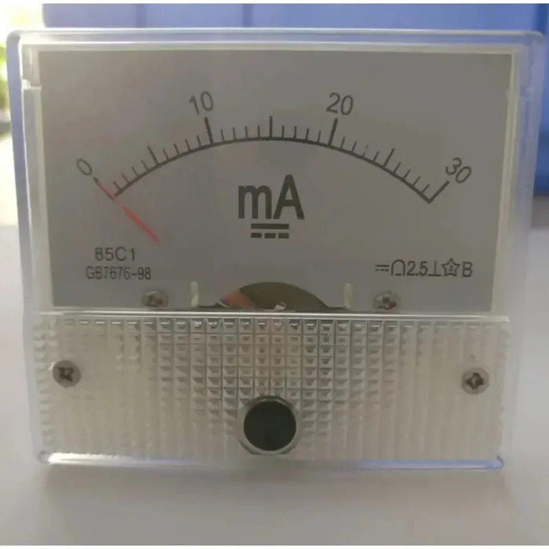 10pcs 전류계 JS-85C1-30mA 2선 패시브 0-4-20mA 측정 피드백 디스플레이