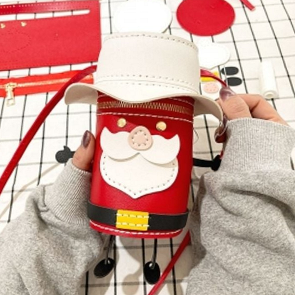 바느질 diy 가죽 가방 만들기 diy 산타 가방 키트 공예 - 상품 이미지