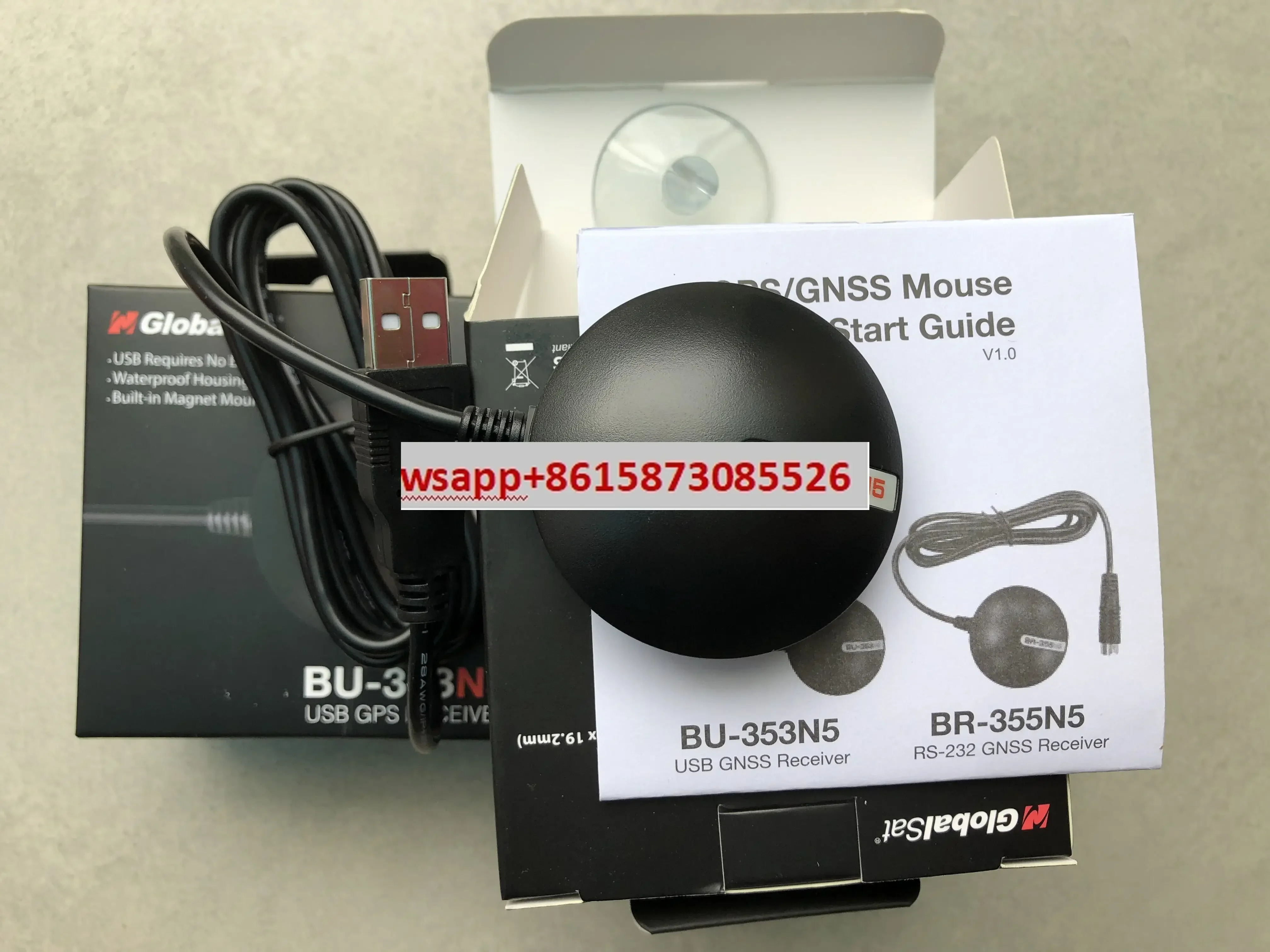 Huantian globalsat bu-353N5 노트북 GPS 수신기 USB 네트워크 최적화 경로 결정 모듈